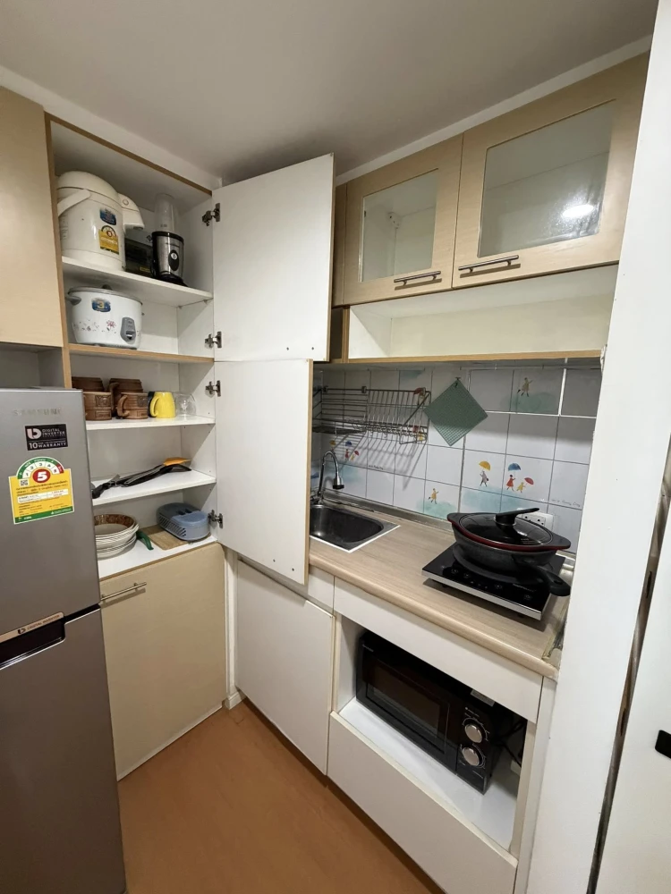 ให้เช่า Lumpini Condotown Nida-Serithai ห้องพร้อมอยู่ ราคาสบายกระเป๋า สิ่งอำนวยความสะดวกพร้อม จองเลย