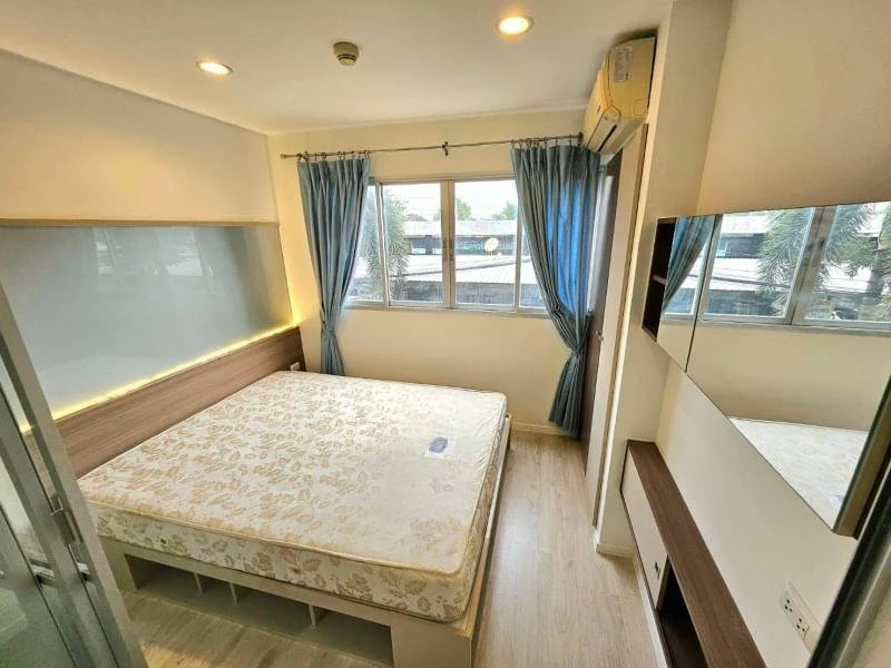 ให้เช่า Lumpini Condotown Nida-Serithai 2 ห้องกั้นแยกอย่างดี แบ่งโซนลงตัว มาจองได้แล้ววันนี้