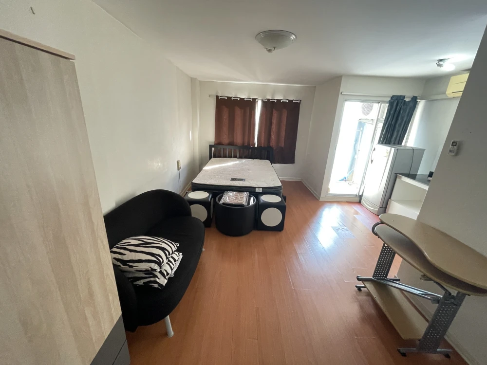 ให้เช่า LUMPINI CONDOTOWN RAMINDRA - LAKSI ห้องสตูดิโอ ชั้น 7 เฟอร์ครบครัน หิ้วกระเป๋าเข้าอยู่ได้เลยจ้า