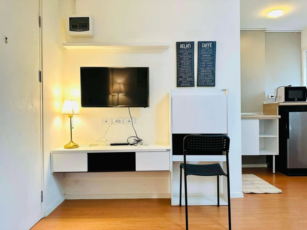 ให้เช่า Lumpini Mixx Thepharak-Srinakarin ห้องน่าอยู่ เฟอร์นิเจอร์ครบครัน วิวสวนสวย ห้ามพลาด