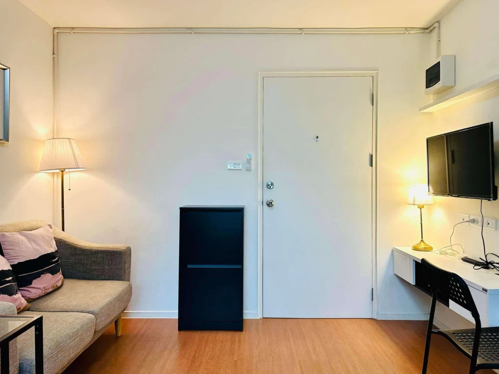 ให้เช่า Lumpini Mixx Thepharak-Srinakarin ห้องน่าอยู่ เฟอร์นิเจอร์ครบครัน วิวสวนสวย ห้ามพลาด