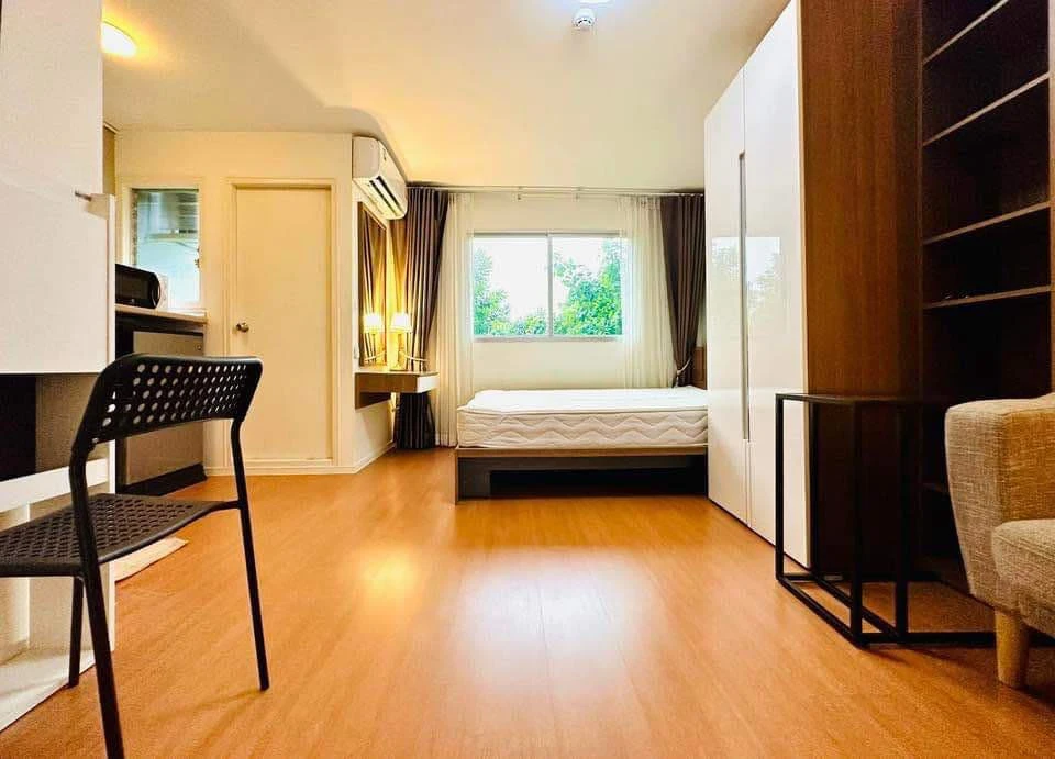 ให้เช่า Lumpini Mixx Thepharak-Srinakarin ห้องน่าอยู่ เฟอร์นิเจอร์ครบครัน วิวสวนสวย ห้ามพลาด