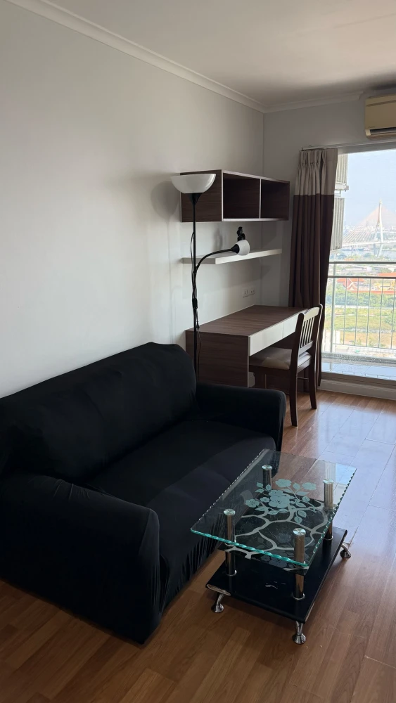 ให้เช่า Lumpini Park Riverside - Rama 3 1 ห้องนอน 1 ห้องน้ำ เฟอร์นิเจอร์ครบครัน วิวแม่น้ำเจ้าพระยาสวย จองเลย