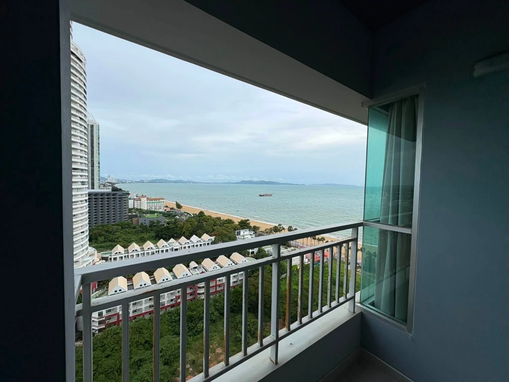 ให้เช่า Lumpini Parkbeach Jomtien 1 ห้องนอน 1 ห้องน้ำ เฟอร์ครบครัน วิวทะเลสวย รีบจองเลยจ้า