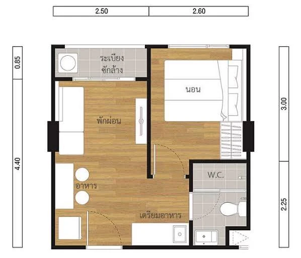 ให้เช่า Lumpini Place Bangna Km.3 1 ห้องนอน 1 ห้องน้ำ มาพร้อมเฟอร์นิเจอร์ครบครัน หิ้วกระเป๋าเข้าอยู่ได้เลยจ้า