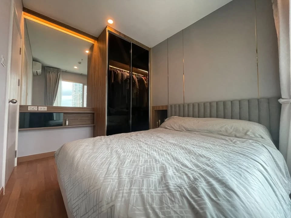 ให้เช่า Lumpini Place Rama 3-Riverine 2 ห้องนอน ห้องน่าอยู่ แต่งครบ จองเลยจ้า