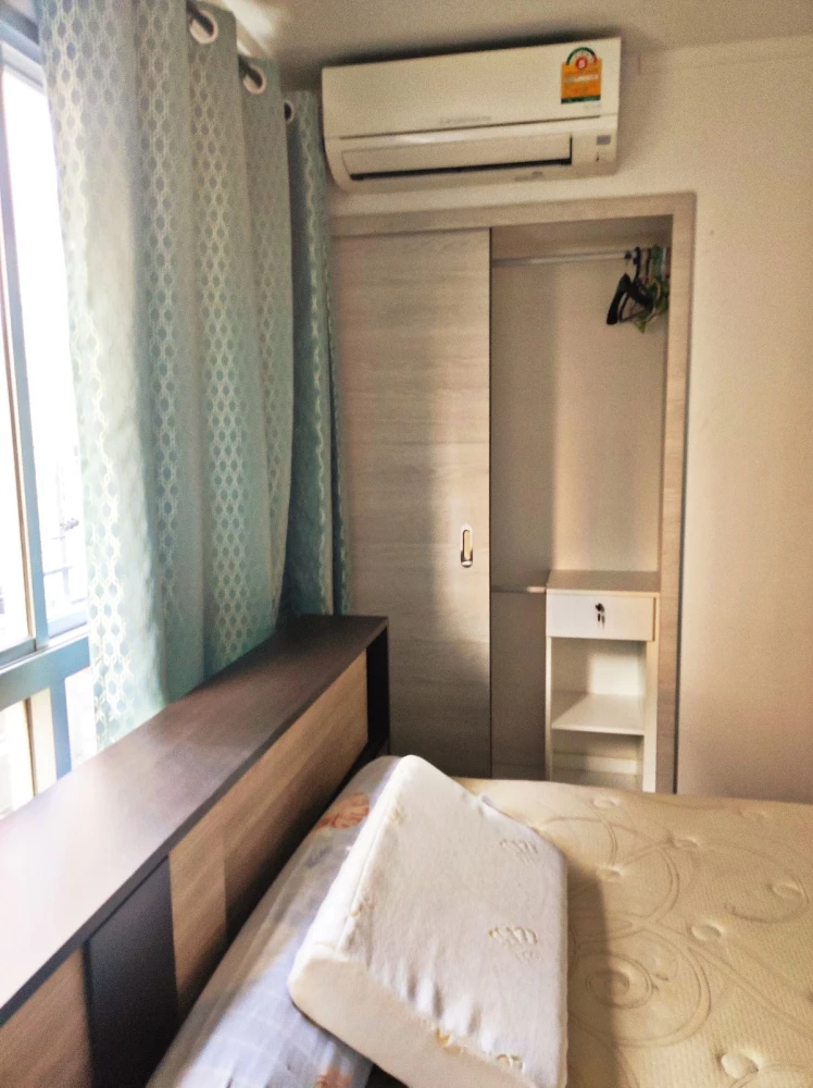 ให้เช่า Lumpini Place Srinakarin-Huamak Station ชั้น 3 ห้องแต่งครบ น่าอยู่ รีบจองเลย