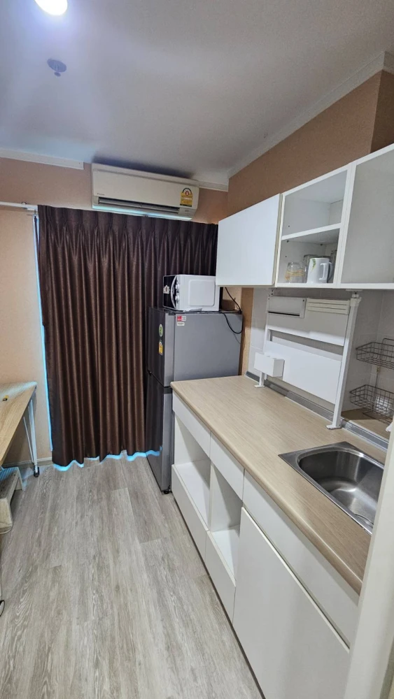 ให้เช่า Lumpini Place Srinakarin-Huamak Station ชั้น 9 แต่งครบ น่าอยู่ จองเลย