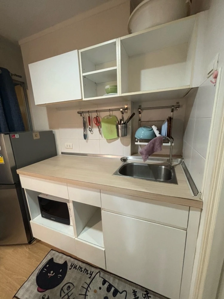 ให้เช่า Lumpini Place Srinakarin-Huamak Station ห้องแต่งครบ น่าอยู่ จองเลย