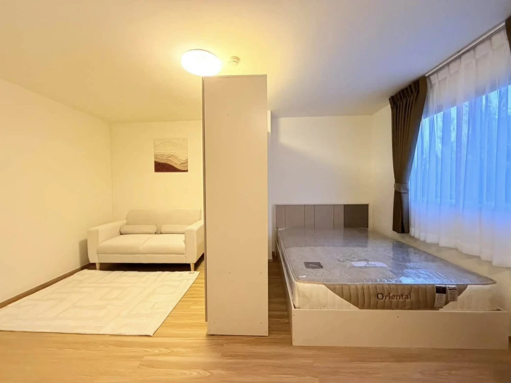 For rent: Lumpini Township Rangsit Klong 1, 6th floor, fully furnished, ready to move in. Book now!