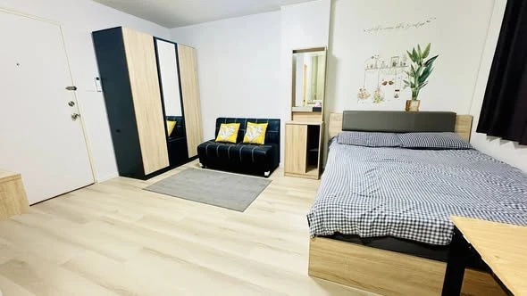 ให้เช่า Lumpini Township Rangsit Klong 1 ชั้น 8 ห้องสวย แต่งน่าอยู่ จองเลย