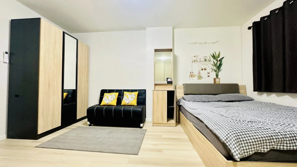 ให้เช่า Lumpini Township Rangsit Klong 1 ชั้น 8 ห้องสวย แต่งน่าอยู่ จองเลย