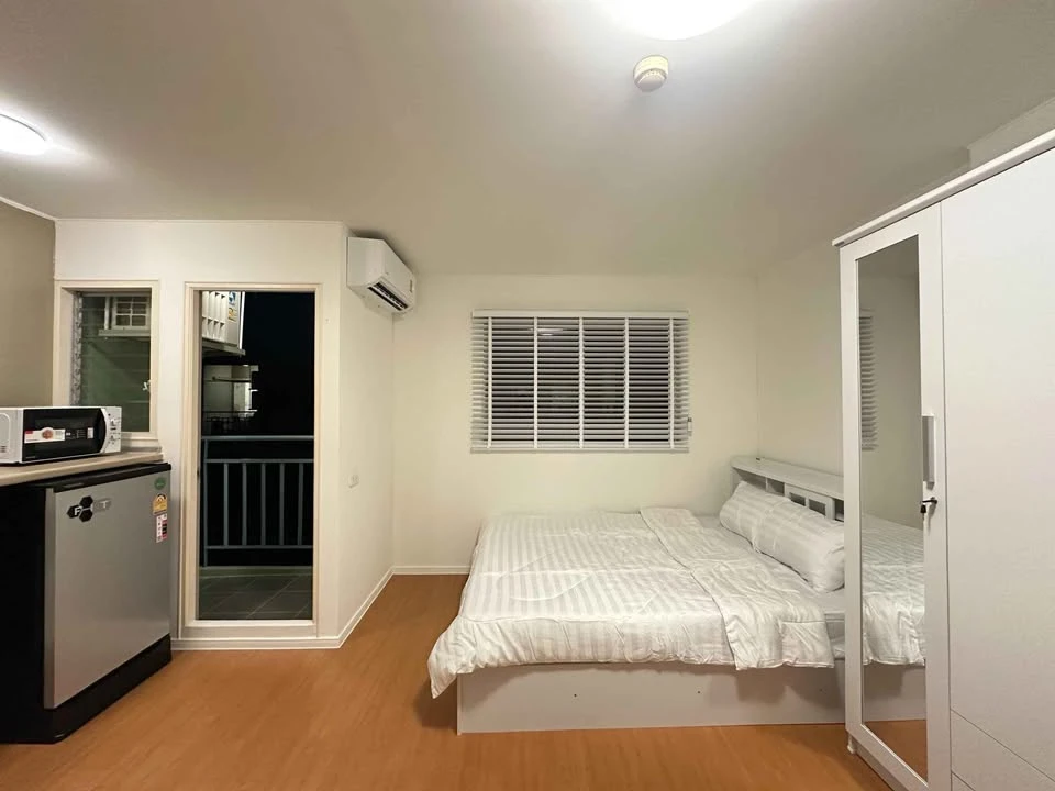 ให้เช่า Lumpini Township Rangsit Klong 1 ห้องน่าอยู่ ชั้น 8 มาพร้อมเฟอร์นิเจอร์ครบครัน หิ้วกระเป๋าเข้าอยู่ได้เลยจ้า