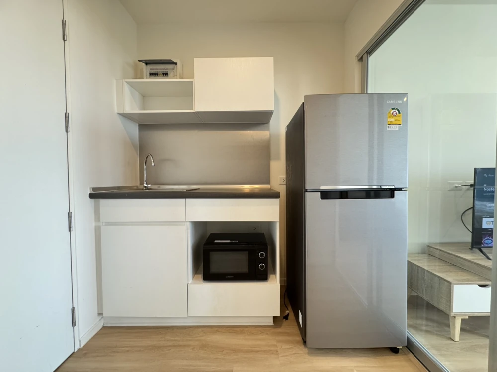 ให้เช่า Lumpini Ville Chaengwattana 17 ห้องชั้นสูงน่าอยู่ เฟอร์พร้อม จองเลย