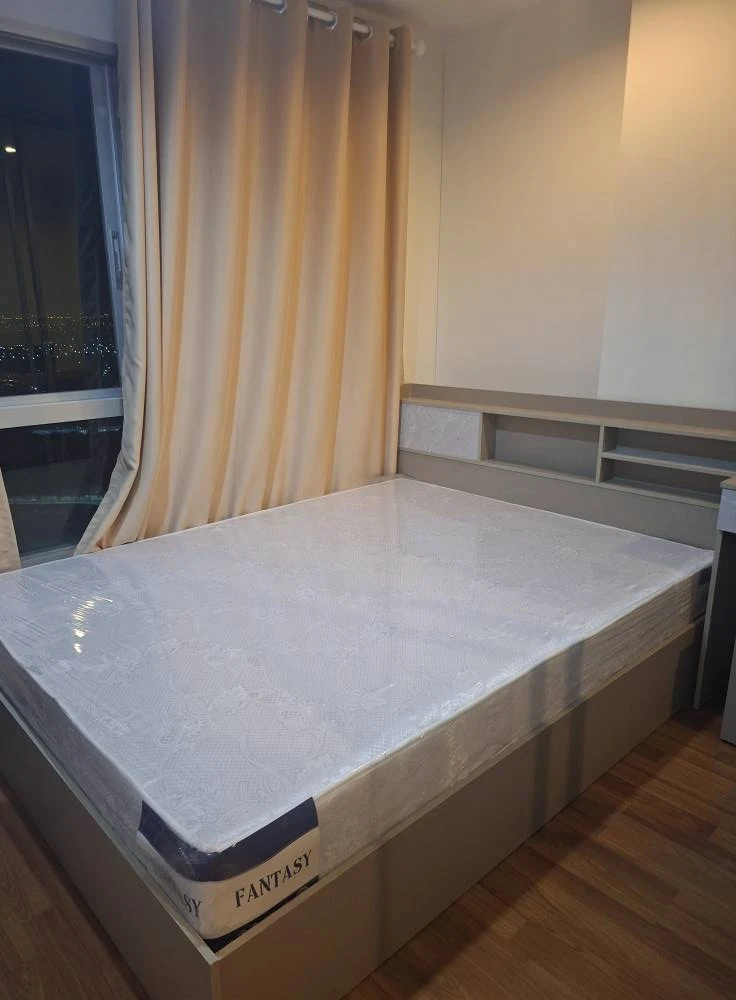 For rent: Lumpini Ville Chaengwatthana Pakkret, a lovely apartment on the 30th floor, fully furnished. Just bring your suitcase and move in!