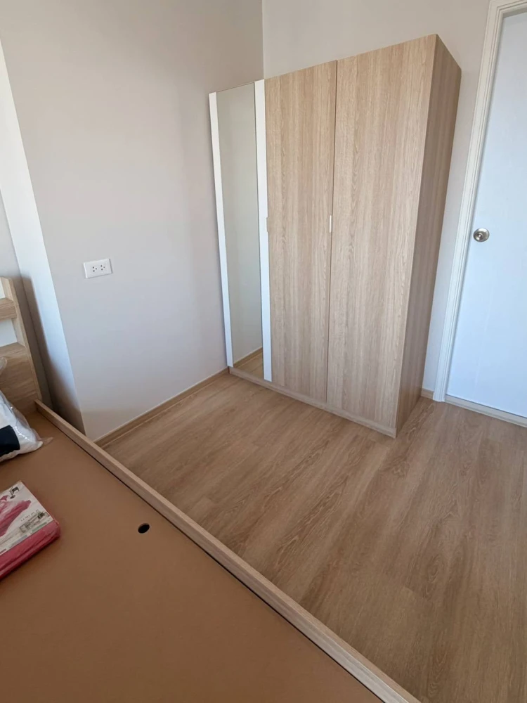 ให้เช่า Lumpini Ville Charan-Fai Chai ห้องมุมวิวดี ตกแต่งห้องพร้อมเฟอร์นิเจอร์ หิ้วกระเป๋าใบเดียวเข้าอยู่ได้เลย