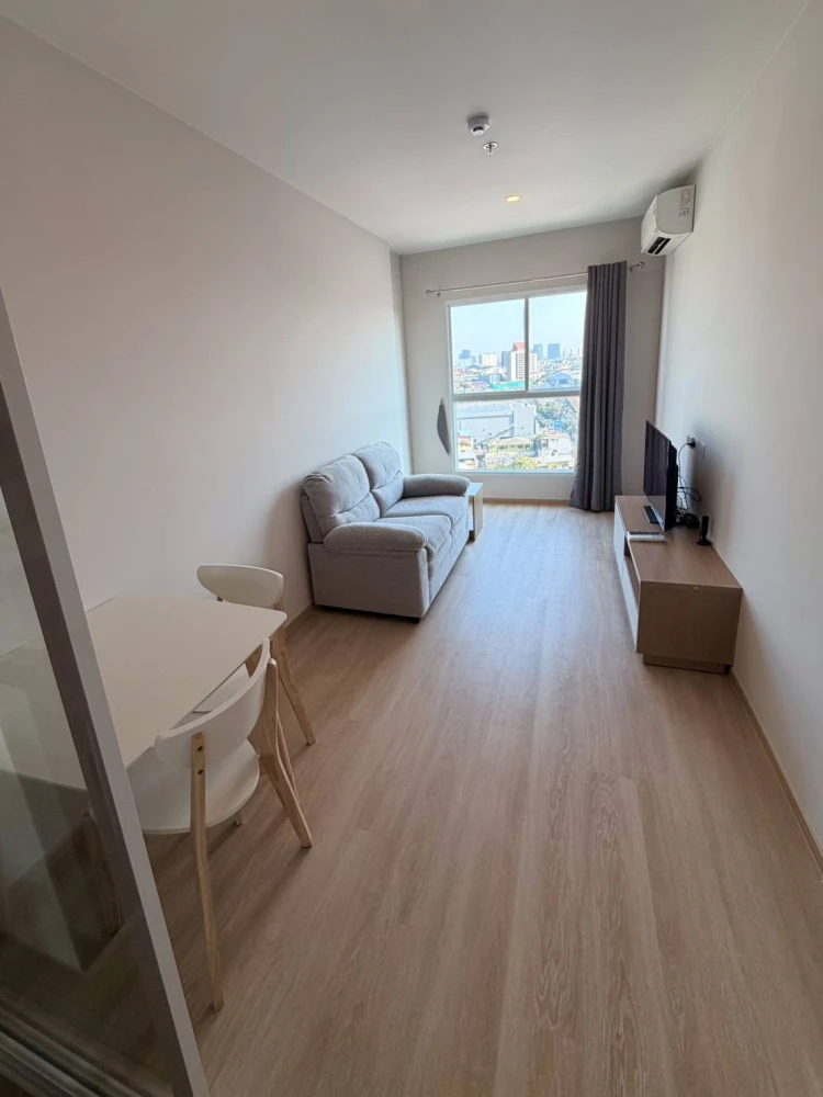 ให้เช่า Lumpini Ville Charan-Fai Chai ห้องมุมวิวดี ตกแต่งห้องพร้อมเฟอร์นิเจอร์ หิ้วกระเป๋าใบเดียวเข้าอยู่ได้เลย