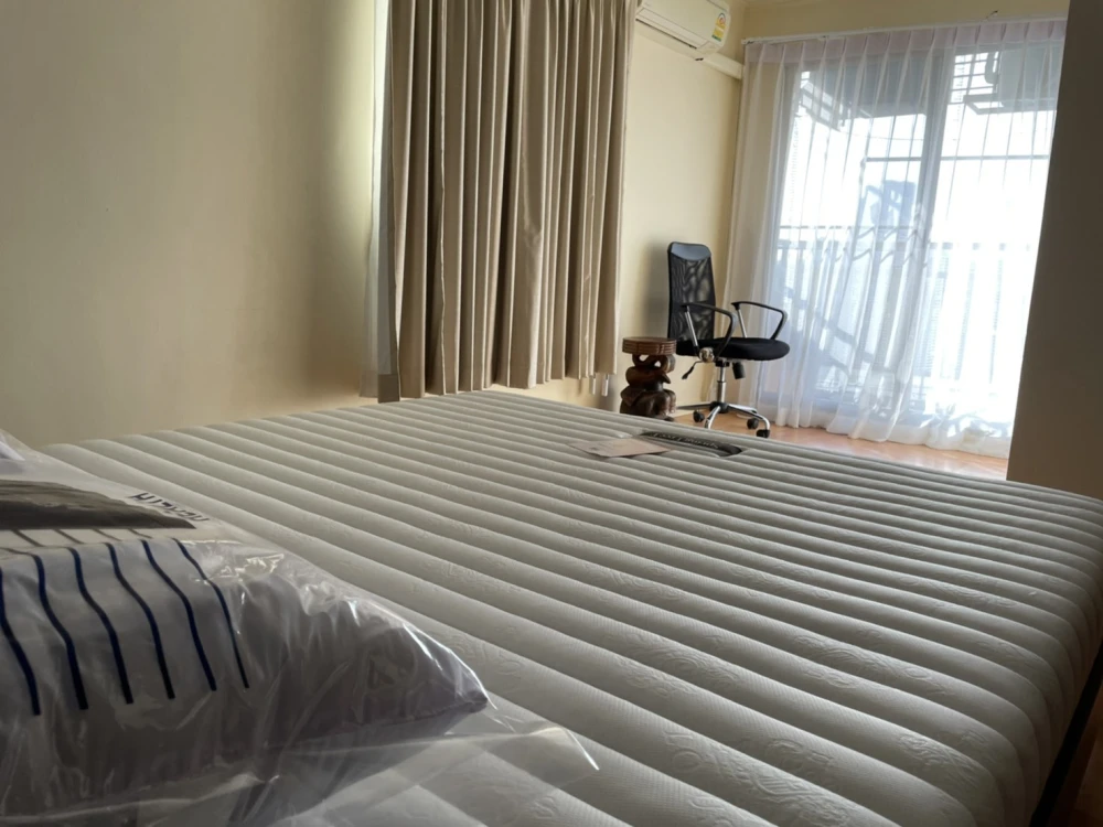 ให้เช่า Lumpini Ville Cultural Center 2 ห้องนอน พื้นที่ใช้สอยเยอะ ทำเลดี เดินทางสะดวก จองเลย