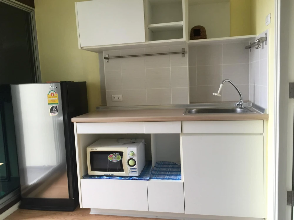 ให้เช่า Lumpini Ville Lasalle-Barring 1 ห้องนอน 1 ห้องน้ำ ชั้น 11 เฟอร์ครบครัน หิ้วกระเป๋าเข้าอยู่ได้เลยจ้า