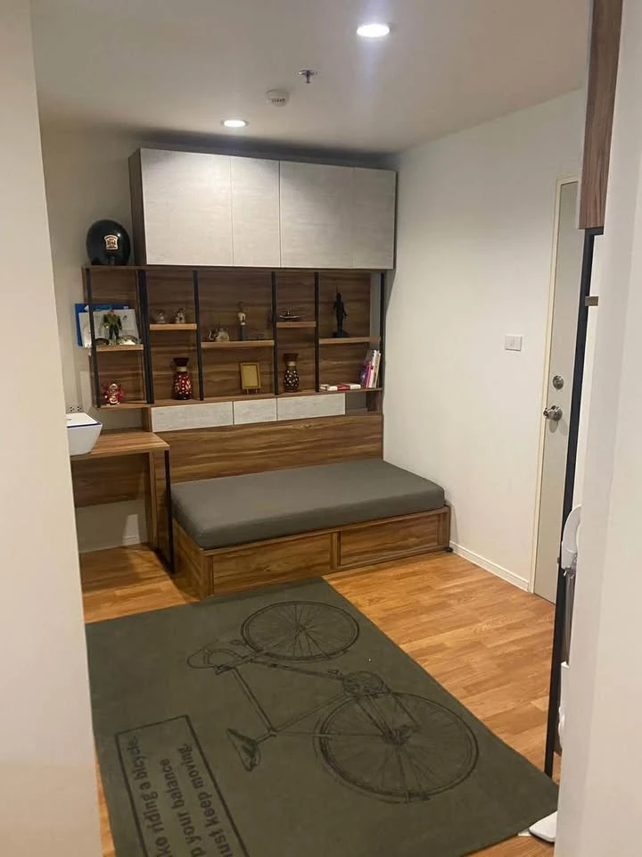 ให้เช่า Lumpini Ville Nakhon In Riverview ห้องน่าอยู่เฟอร์พร้อม ราคาสบายกระเป๋า จองเลย