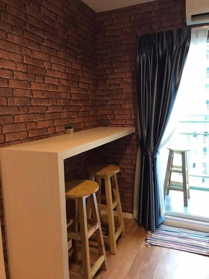 ให้เช่า Lumpini Ville Nakhon In Riverview ห้องน่าอยู่ ติดวอลเปเปอร์อย่างดี เฟอร์ครบครัน รีบจองเลยตอนนี้