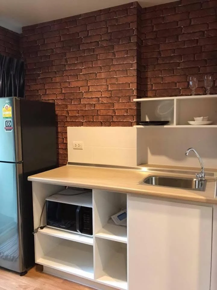 ให้เช่า Lumpini Ville Nakhon In Riverview ห้องน่าอยู่ ติดวอลเปเปอร์อย่างดี เฟอร์ครบครัน รีบจองเลยตอนนี้