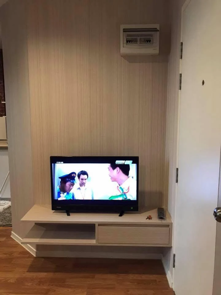 ให้เช่า Lumpini Ville Nakhon In Riverview ห้องน่าอยู่ ติดวอลเปเปอร์อย่างดี เฟอร์ครบครัน รีบจองเลยตอนนี้