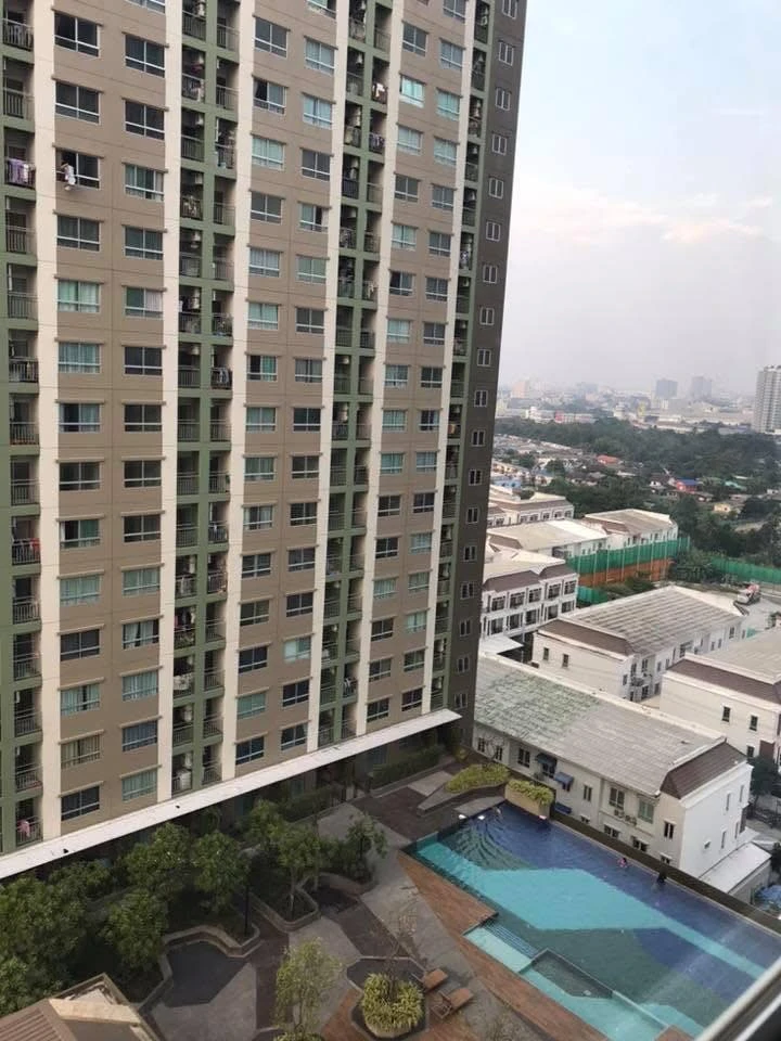 ให้เช่า Lumpini Ville Nakhon In Riverview ห้องน่าอยู่ ติดวอลเปเปอร์อย่างดี เฟอร์ครบครัน รีบจองเลยตอนนี้