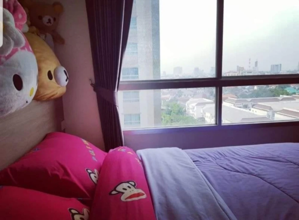 ให้เช่า Lumpini Ville Nakhon In Riverview 1 ห้องนอน 1 ห้องน้ำ ติดวอลเปเปอร์อย่างดี เฟอร์ครบครัน จองเลยด่วนๆ