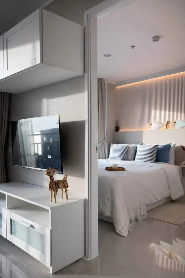 ให้เช่า Lumpini Ville Naklua - Wongamat  ชั้น 19 ห้องมุม แต่งครบ จองเลย ด่วนๆ