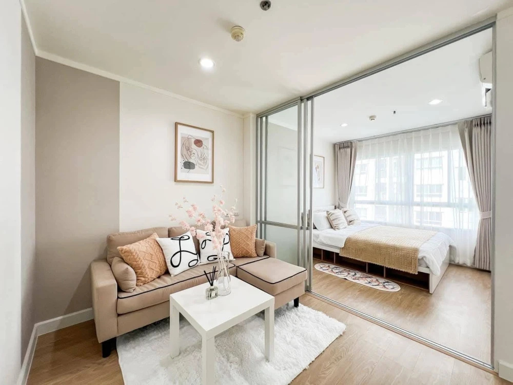 ให้เช่า Lumpini Ville Naklua - Wongamat ห้องแต่งสวยคุมโทน ชั้น 10 มาพร้อมเฟอร์ครบครัน จองเลย