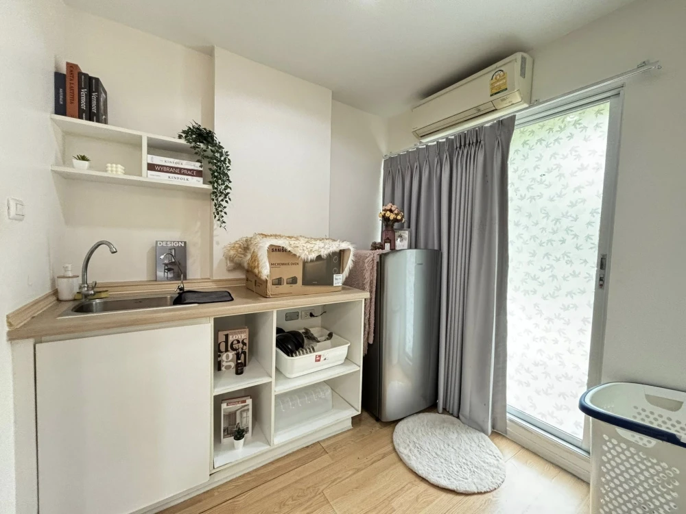 ให้เช่า Lumpini Ville On Nut–Phatthanakan ห้องแต่งสวยคุมโทน บิ้วอินเฟอร์นิเจอร์อย่างดี จองด่วน