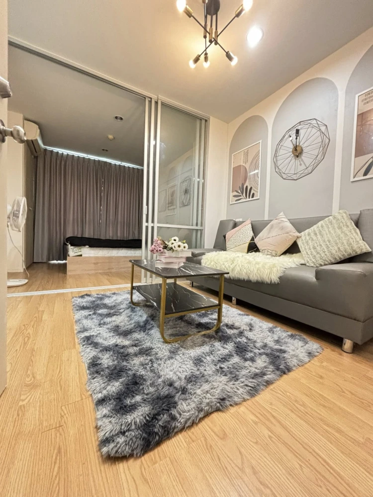 ให้เช่า Lumpini Ville On Nut–Phatthanakan ห้องแต่งสวยคุมโทน บิ้วอินเฟอร์นิเจอร์อย่างดี จองด่วน