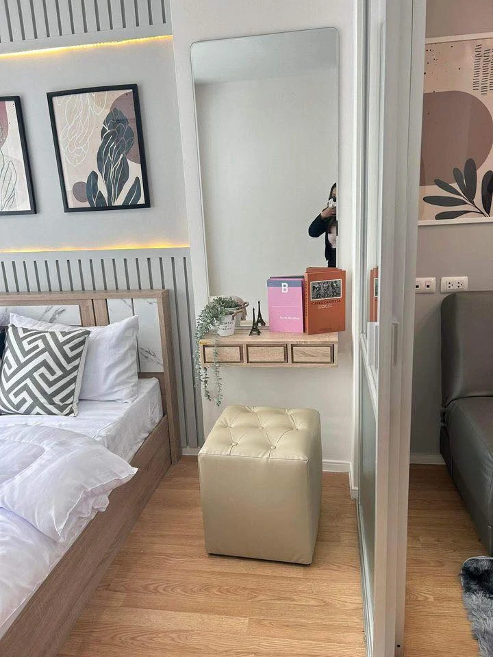 ให้เช่า Lumpini Ville On Nut–Phatthanakan ห้องแต่งสวยคุมโทน บิ้วอินเฟอร์นิเจอร์อย่างดี จองด่วน