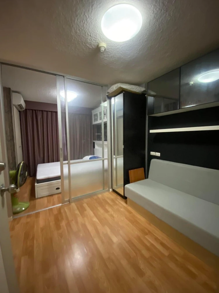 For rent: Lumpini Ville Onnut - Ladkrabang, 2 rooms on the 6th floor. Great location, fully furnished. Book now!