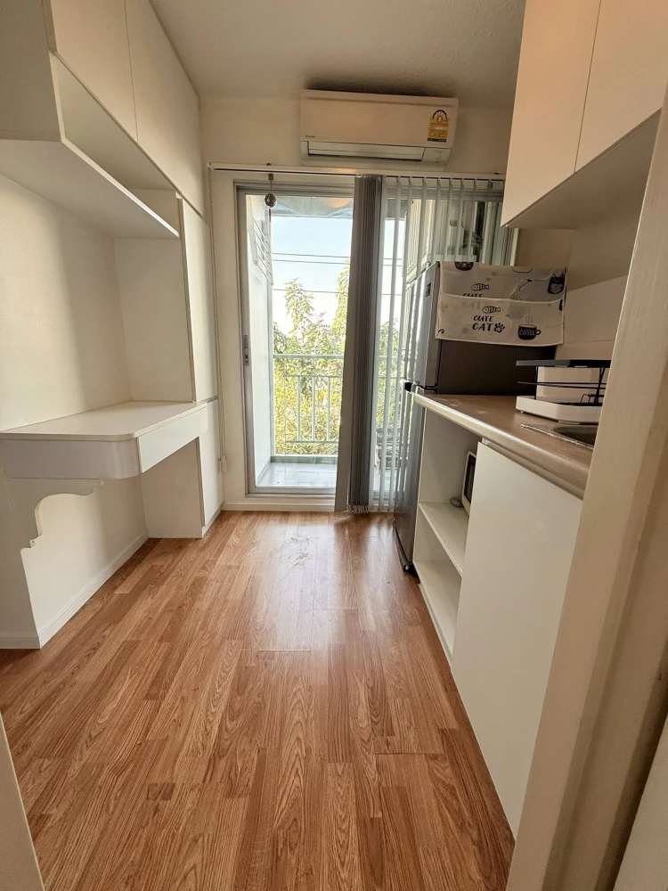 ให้เช่า Lumpini Ville Onnut - Ladkrabang 2 ห้องน่าอยู่ ชั้น 3 เฟอร์นิเจอร์บิ้วอินอย่างดี เครื่องใช้ไฟฟ้าครบ ห้ามพลาด