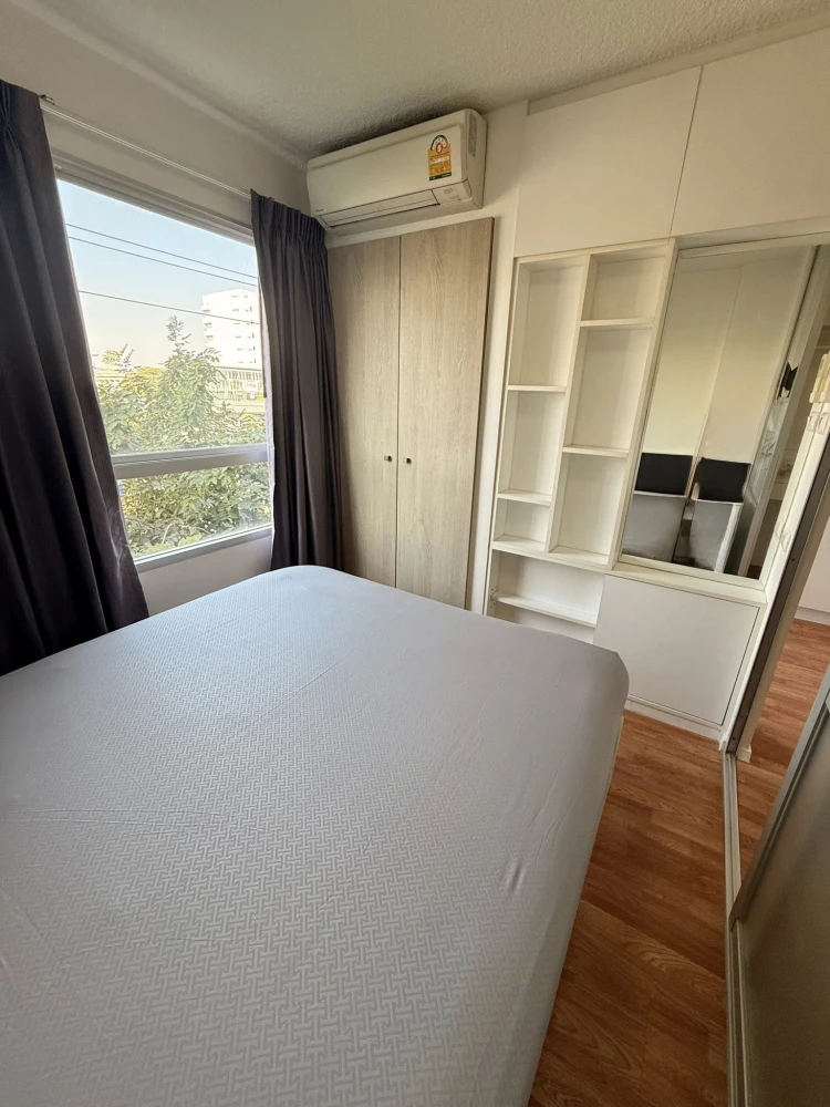 ให้เช่า Lumpini Ville Onnut - Ladkrabang 2 ห้องน่าอยู่ ชั้น 3 เฟอร์นิเจอร์บิ้วอินอย่างดี เครื่องใช้ไฟฟ้าครบ ห้ามพลาด