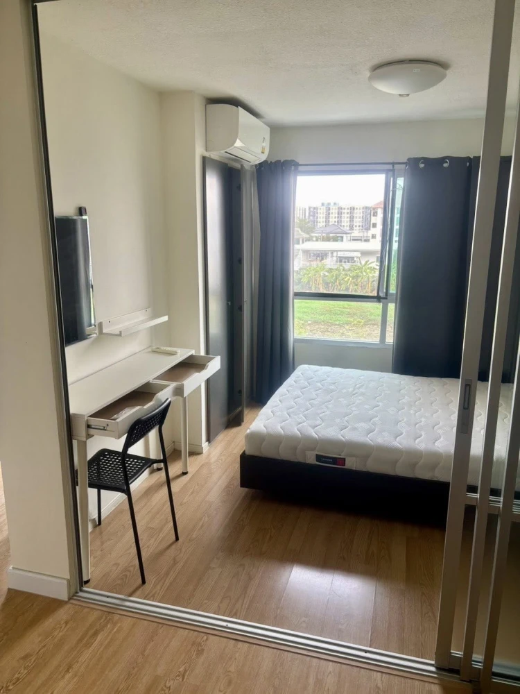 ให้เช่า Lumpini Ville Onnut – Ladkrabang ห้องพร้อมอยู่ เฟอร์ + เครื่องใช้ไฟฟ้าพร้อม ราคาสบายกระเป๋า จองเลย