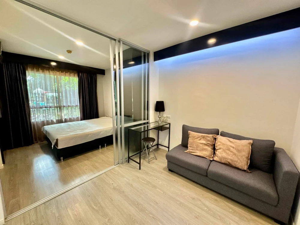 ให้เช่า Lumpini ville onnut 46 ห้องชั้น 1 วิวสวน มาพร้อมสิ่งอำนวยความสะดวกครบครัน จองเลย