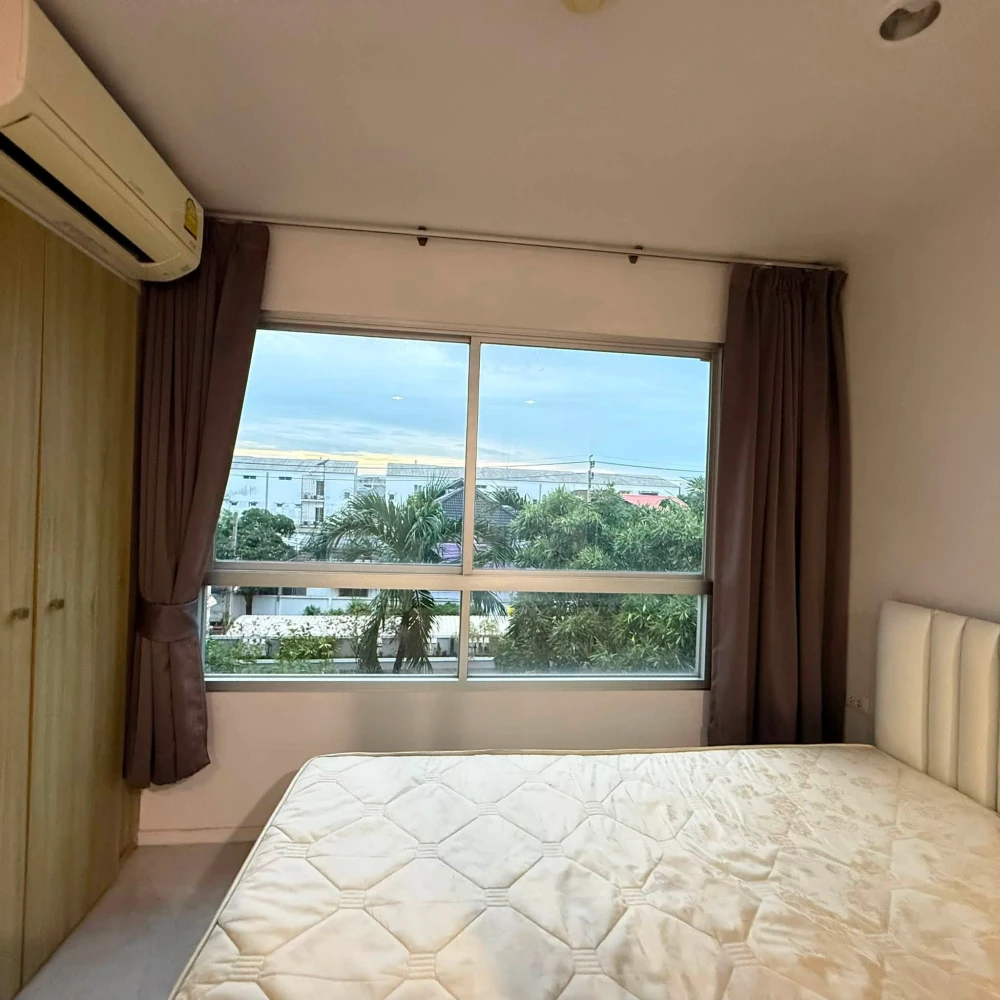 ให้เช่า Lumpini ville onnut 46 ห้องน่าอยู่ มาพร้อมเฟอร์นิเจอร์ครบครัน หิ้วกระเป๋าเข้าอยู่ได้เลยจ้า
