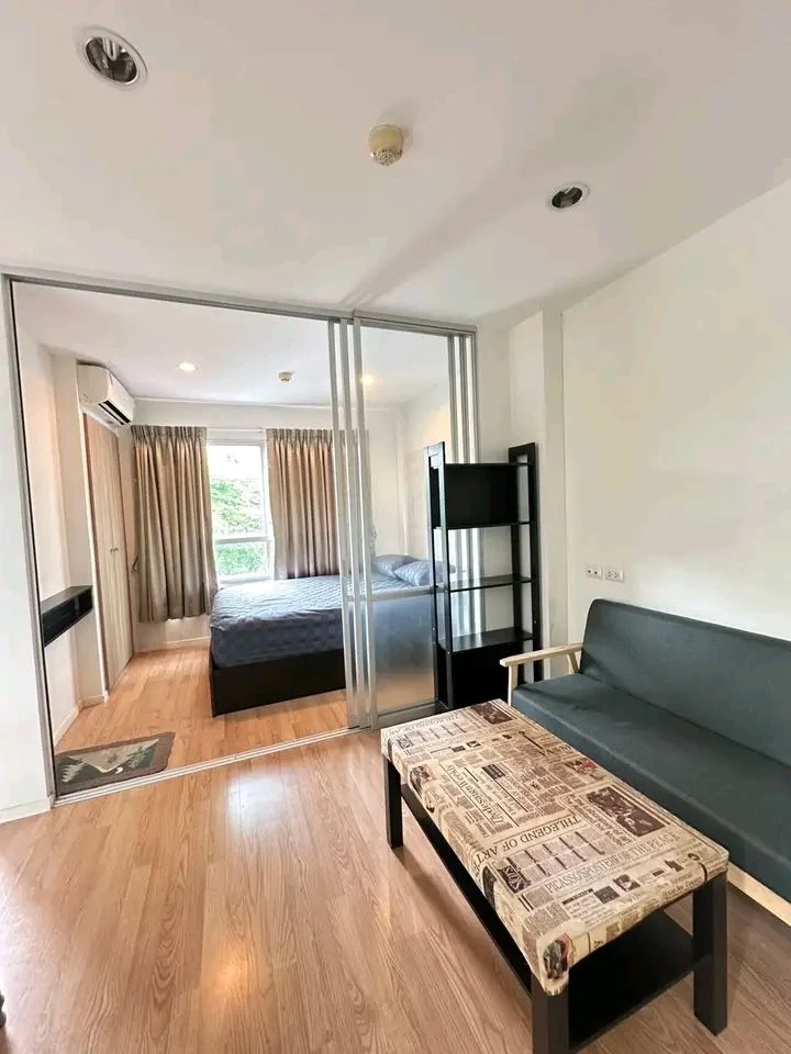 ให้เช่า Lumpini ville onnut 46 1 ห้องนอน 1 ห้องน้ำ มาพร้อมเฟอร์นิเจอร์ครบครัน หิ้วกระเป๋าเข้าอยู่ได้เลยจ้า