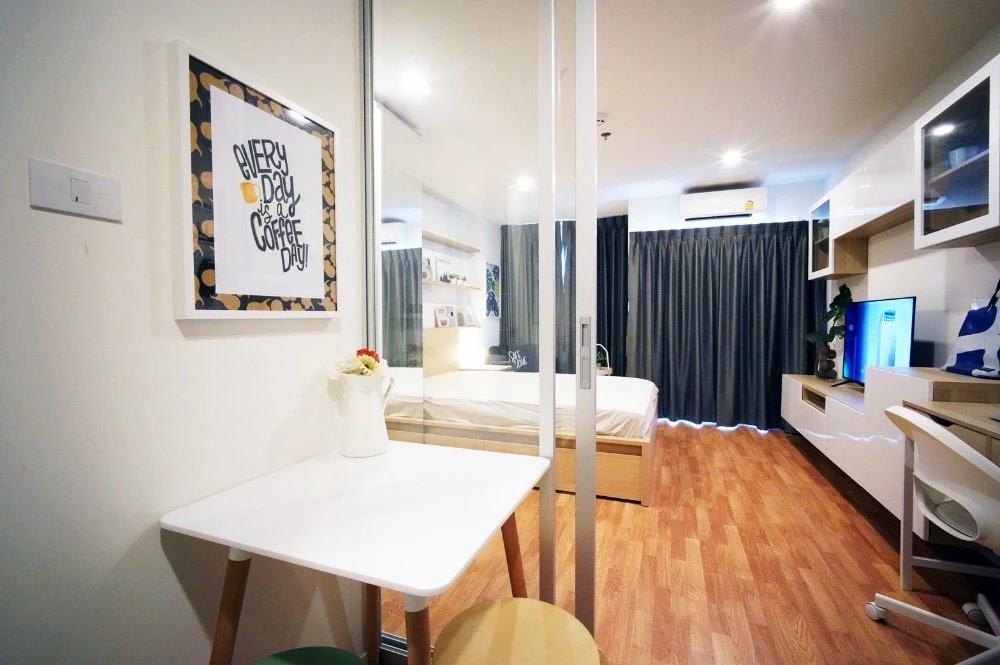 ให้เช่า Lumpini Ville Pattanakarn-Srinakarin ชั้น 31 ห้องแต่งครบ น่าอยู่ จองเลย