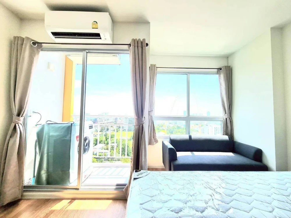ให้เช่า Lumpini Ville Pattanakarn-Srinakarin ห้องชั้น 16 เฟอร์นิเจอร์ครบครัน หิ้วกระเป๋าเข้าอยู่ได้เลยจ้า