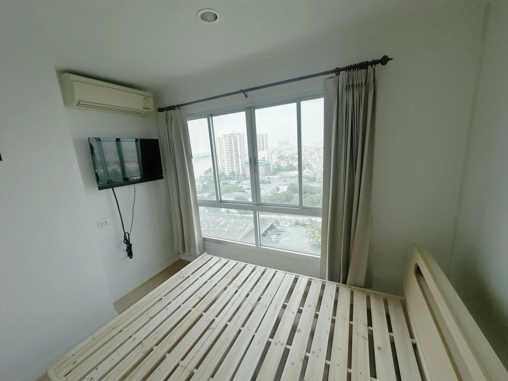 ให้เช่า Lumpini Ville Phibulsongkhram-Riverview ห้องชั้น 18 มาพร้อมเฟอร์นิเจอร์ครบครัน ทำเลดี จองด่วน