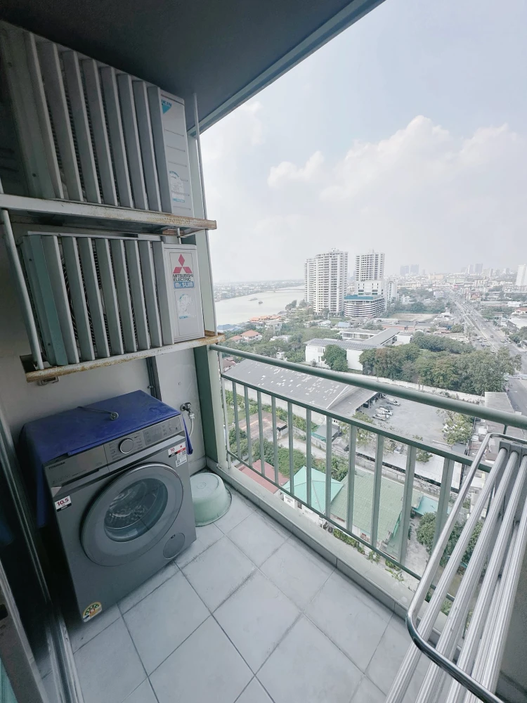 ให้เช่า Lumpini Ville Phibulsongkhram-Riverview ห้องชั้น 18 มาพร้อมเฟอร์นิเจอร์ครบครัน ทำเลดี จองด่วน