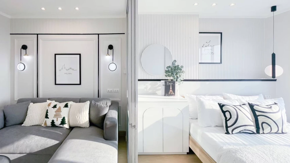 ให้เช่า Lumpini Ville Prachachuen-Pongpetch 2 ห้องแต่งน่าอยู่ บิ้วอินท์อย่างดี มาจองเลย อย่าพลาด