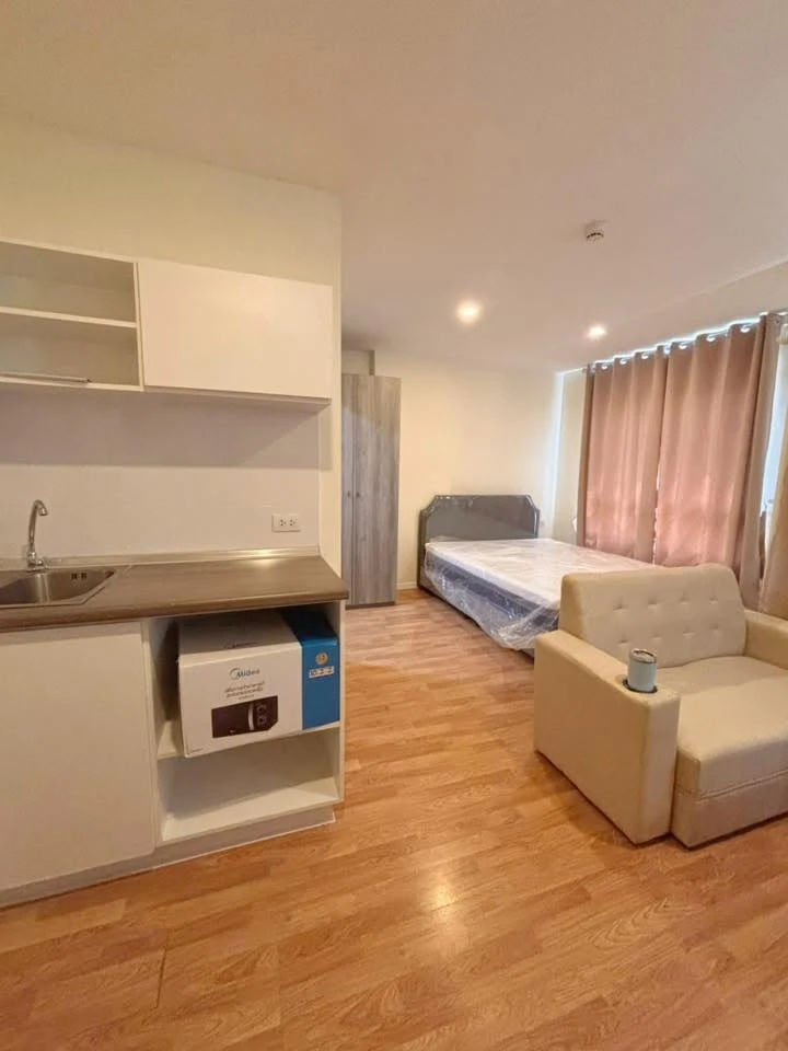 ให้เช่า Lumpini Ville Pranangklao-Riverview ชั้น 4 ห้องน่าอยู่ แต่งครบ จองเลย