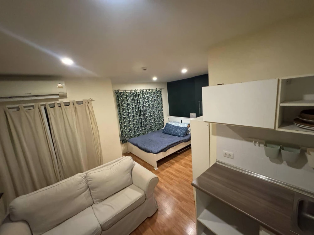 ให้เช่า Lumpini Ville Pranangklao-Riverview ห้องสตูดิโอ ชั้น 2 ไม่สูง มาพร้อมสิ่งอำนวยความสะดวก จองเลย