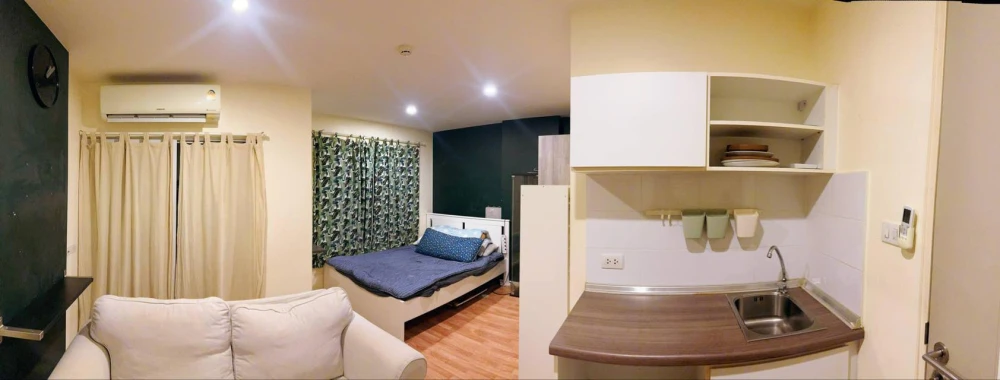 ให้เช่า Lumpini Ville Pranangklao-Riverview ห้องสตูดิโอ ชั้น 2 ไม่สูง มาพร้อมสิ่งอำนวยความสะดวก จองเลย
