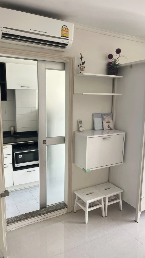 ให้เช่า Lumpini ville Ramkhamhaeng 44 ห้องพร้อมอยู่ เฟอร์พร้อม จองเลย